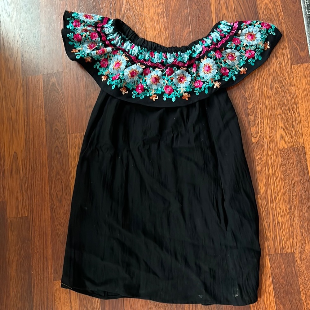 Boutique off the shoulder dress